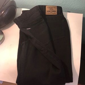 Jordache EUC vintage black jeans size 13-14